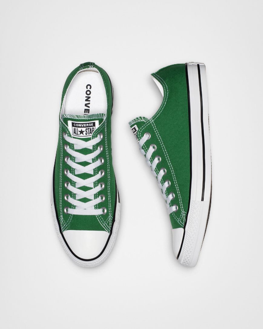 Pánské Boty Nízké Converse Chuck Taylor All Star Classic Zelene | CZ QZNP46